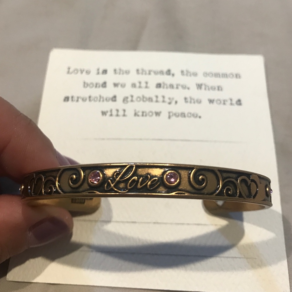 Alex and Ani Love Cuff